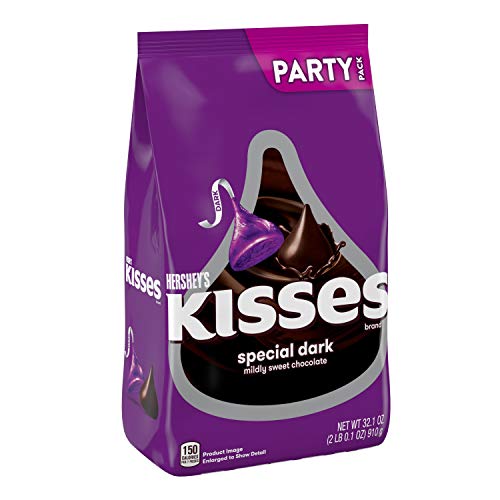 Hersheys Kisses Special Dark Mildly Sweet Dark Chocolate Candy,
