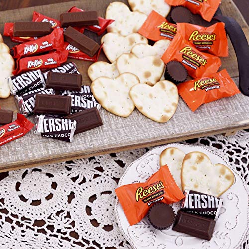 Hersheys, Kit Kat, &Amp; Reeses Bulk Chocolate Candy Variety Pack,