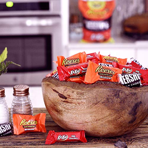 Hersheys, Kit Kat, &Amp; Reeses Bulk Chocolate Candy Variety Pack,