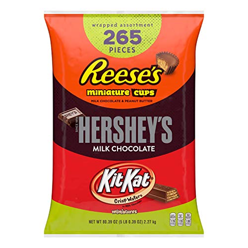 Hersheys, Kit Kat, &Amp; Reeses Bulk Chocolate Candy Variety Pack,