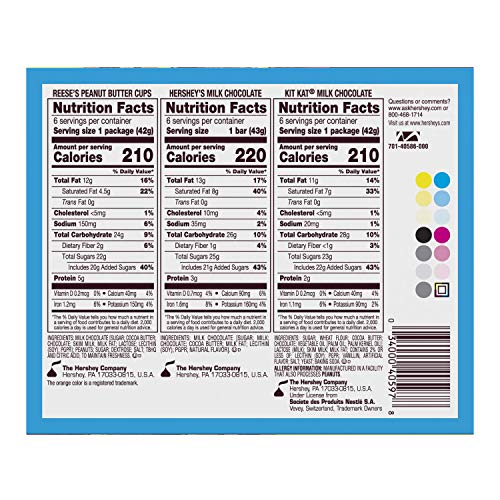 Hersheys Milk Chocolate &Amp; Kit Kat &Amp; Reeses Cups, Gift Box Of A