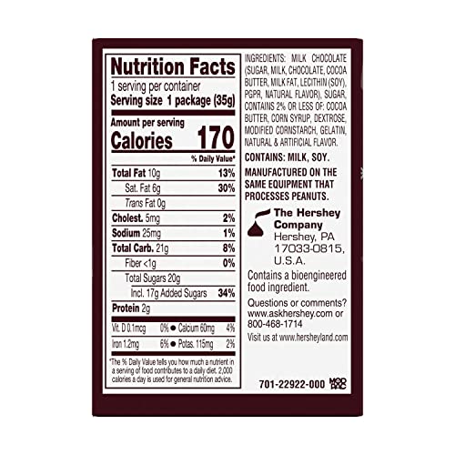 HERSHEYS Milk Chocolate with Mini Marshmallows Hot Chocolate Bo...