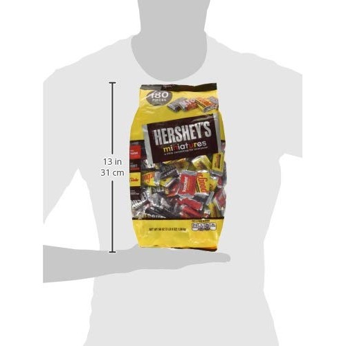 Hersheys Miniatures Chocolate Candy Hersheys, Krackel, And Mr Hersheys Miniatures Chocolate Candy Hersheys, Krackel, And Mr
