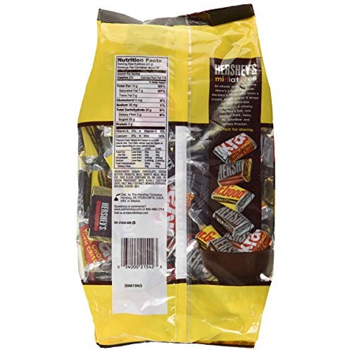 Hersheys Miniatures Chocolate Candy Hersheys, Krackel, And Mr Hersheys Miniatures Chocolate Candy Hersheys, Krackel, And Mr