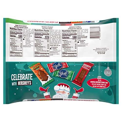 HERSHEYS, REESES and YORK Milk and Dark Chocolate Assortment C...