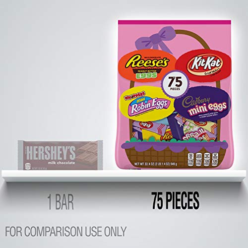 Hersheys Reeses, Kit Kat, Whoppers &Amp; Cadbury Chocolate Assortm