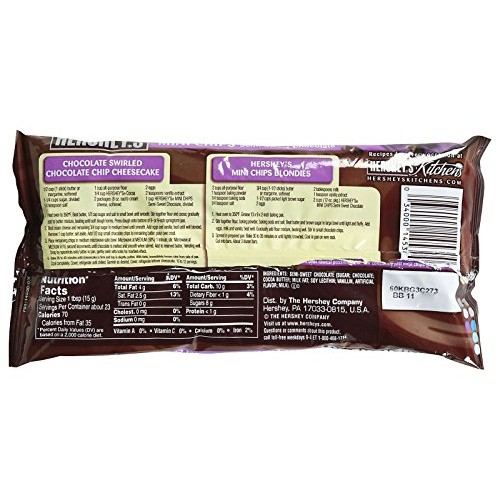 Hersheys Semi-Sweet Mini Baking Chips - 12 Oz - 2 Pk