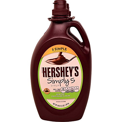 Hersheys Simply 5 Syrup 5 Simple Ingredients Genuine Chocolate