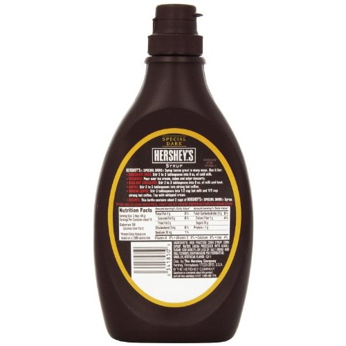 Hersheys Special Dark Chocolate Syrup