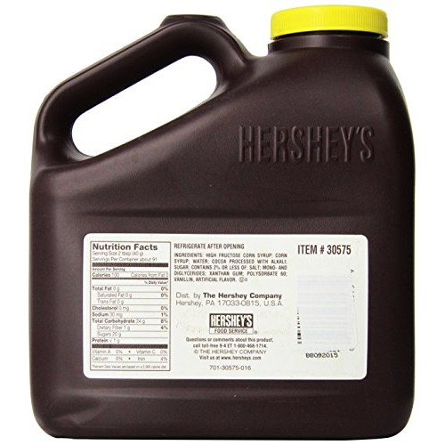 Hersheys Special Dark Syrup, 8-Pound Bottle