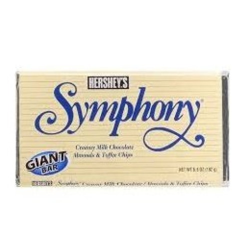 Hersheys Symphony Creamy Milk Chocolate Almonds & Toffee Chips,...