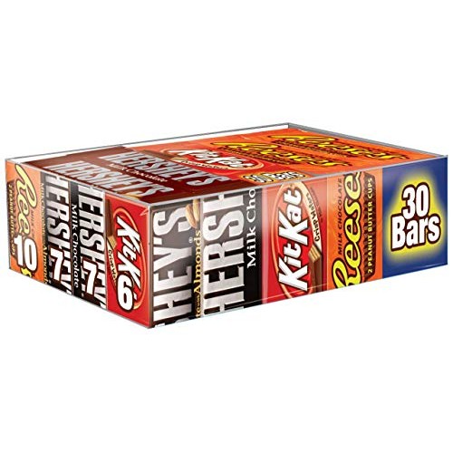 Hersheys Variety Pack, Milk Chocolate, Milk Chocolate With Almo