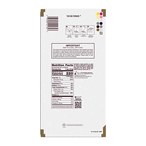 Hersheys White Creme With Almonds Candy Bar, 1.45 Oz 36Count