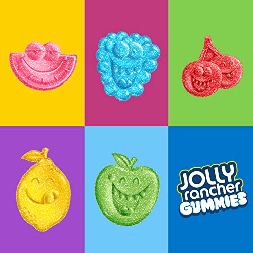 Jolly Rancher Sours Assorted Fruit Flavored Gummies Candy, Movie