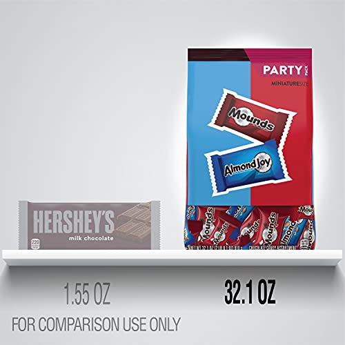 Almond Joy Mounds Miniatures Candy Assortment, 32.1 Oz