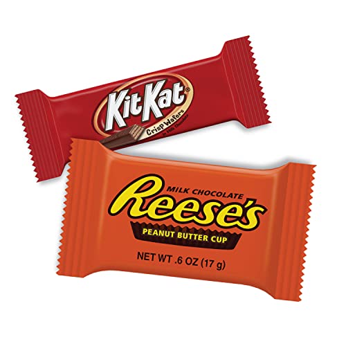 REESES and KIT KAT Milk Chocolate Assortment Snack Size, Easter...