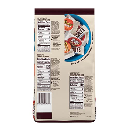 REESES, HERSHEYS and KIT KAT White Creme Lovers White Creme As...
