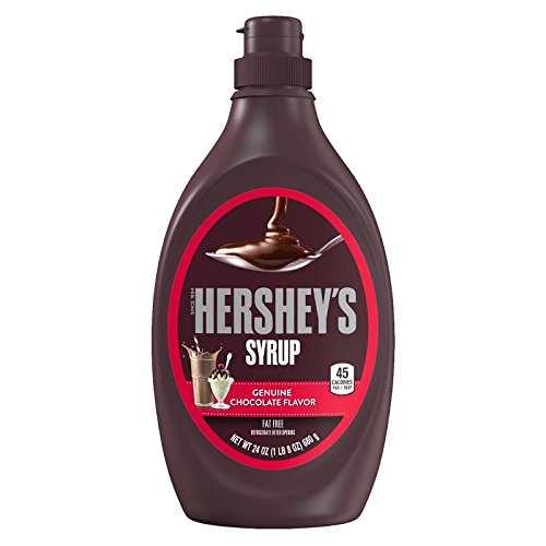 Hersheys Syrup, Genuine Chocolate Flavor, 24 Oz, Pack Of 3
