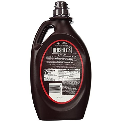 Hershys Chocolate Syrup, 2 / 48 Oz. Bottles