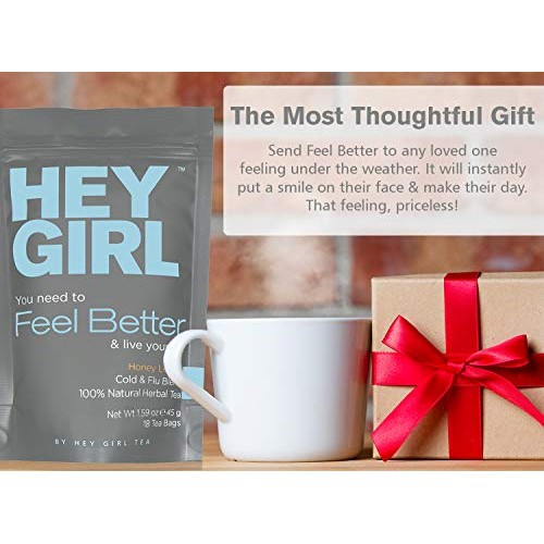 Feel Better Herbal Tea - Immune Support, Immune Booster W/Echina