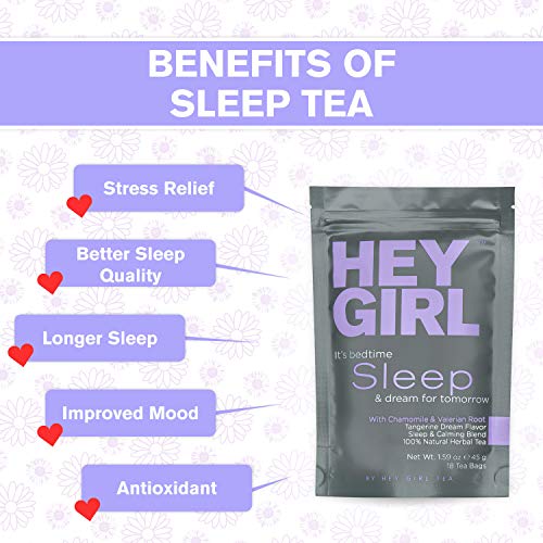 Herbal Tea Sleep Aid W/ Chamomile , Valerian Root &Amp; Lemon Balm I
