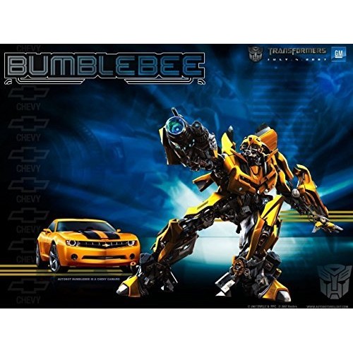 Bumble Bee Bumblebee Transformers Chevy Camaro Birthday Edible I