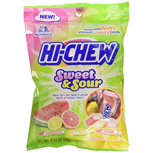 Hi-Chew Sensationally Chewy Japanese Fruit Candy, Sweet &Amp; Sour M