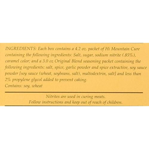 Hi Mountain Jerky Seasoning – Original Blend – Make Your Own Jer