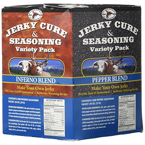 Hi Mountain Jerky Seasoning Variety Pack No. 2 Contains Five Fla
