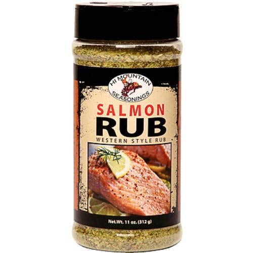 Hi Mountain Salmon Rub Blend 11 Ounce Jar
