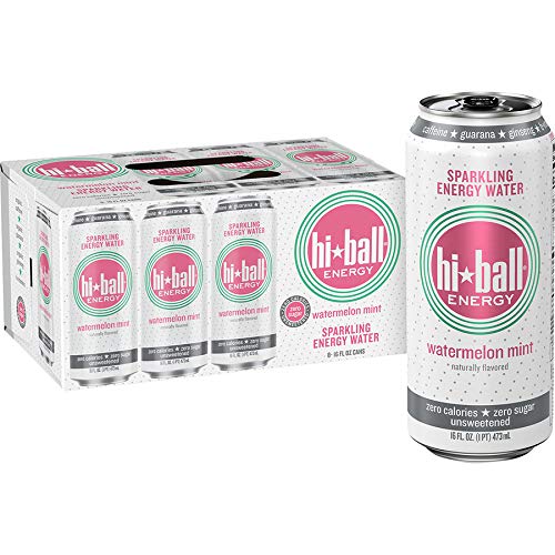 Hiball Energy Watermelon Mint Sparkling Energy Water, 16 Fluid O Hiball Energy Watermelon Mint Sparkling Energy Water, 16 Fluid O