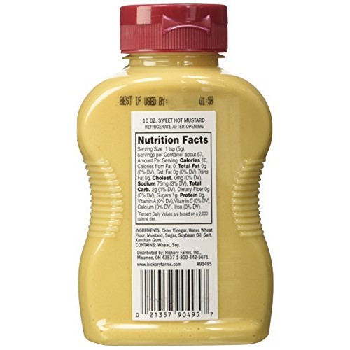 Hickory Farms Farmstand Recipe Sweet Hot Mustard 10Oz