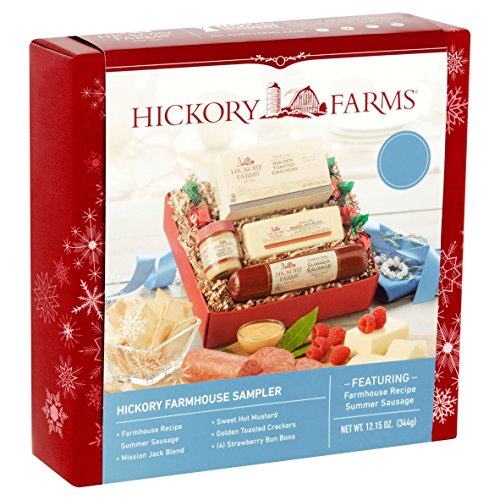 Hickory Farms Christmas And Holiday 4-Piece Farmhouse Sausage &Amp;