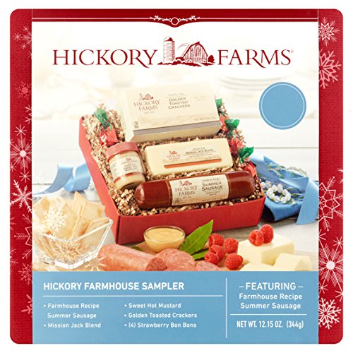 Hickory Farms Christmas And Holiday 4-Piece Farmhouse Sausage &Amp;