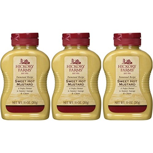 Hickory Farms Farmhouse Recipe Sweet Hot Mustard 10 Ounces Pack