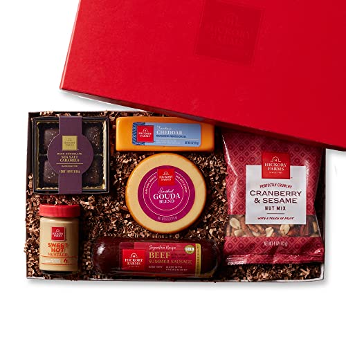 Hickory Farms Favorite Flavors Gift Box | Gourmet Food Gift Bask