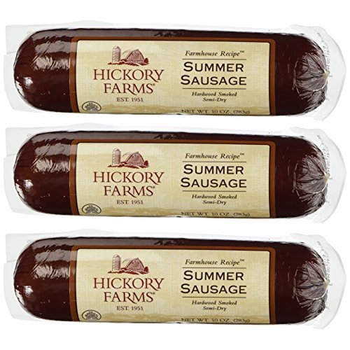 Hickory Farms Hardwood Smoke Sausage 3 Pack