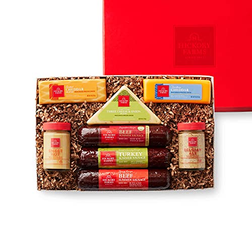 Hickory Farms Meat &Amp; Cheese Variety Small Gift Box | Gourmet Foo