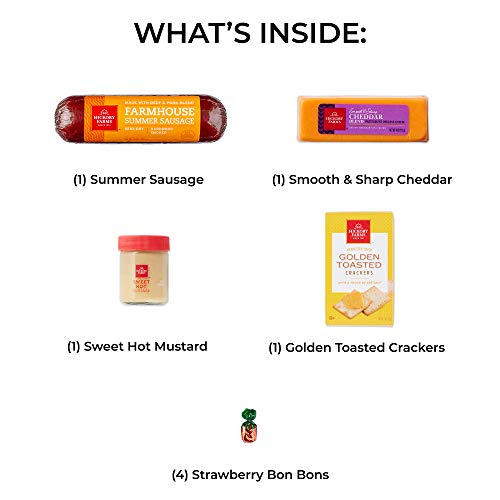 Hickory Farms Sausage & Cheese Small Gift Box | Gourmet Food Gif...