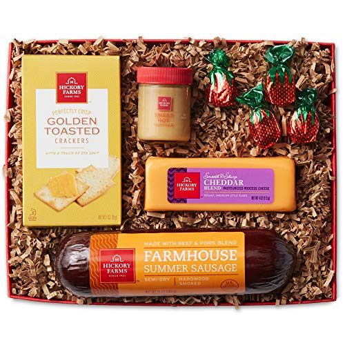Hickory Farms Sausage & Cheese Small Gift Box | Gourmet Food Gif...