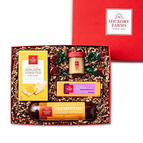 Hickory Farms Sausage & Cheese Small Gift Box | Gourmet Food Gif...