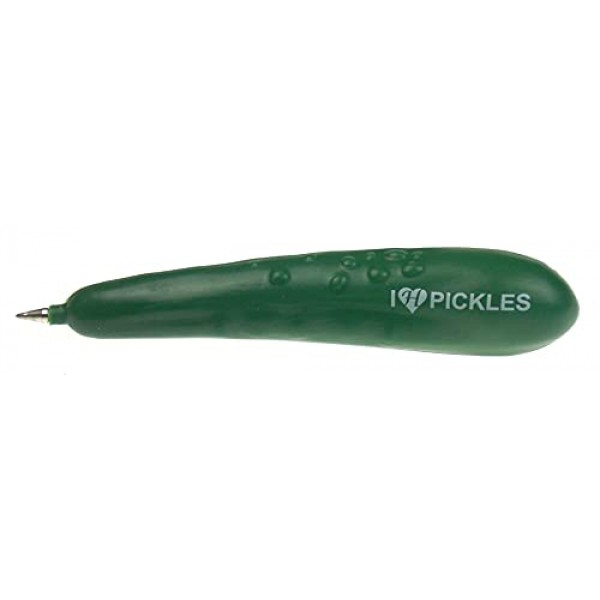 Yodelling Pickle Bundled With A Pickle Air Freshener &Amp; Pickle Pen