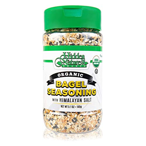 Organic Everything Bagel Seasoning Blend: Himalayan Sea Salt Ses