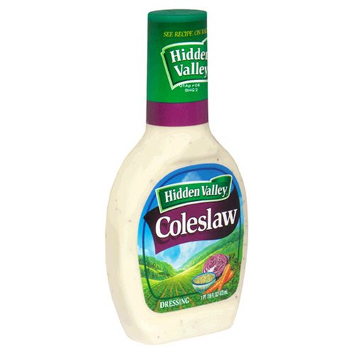 Hidden Valley Coleslaw Salad Dressing, Gluten Free -16 Ounces -