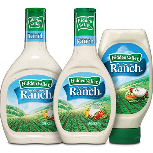 Hidden Valley Easy Squeeze Original Ranch Salad Dressing &Amp; Toppi