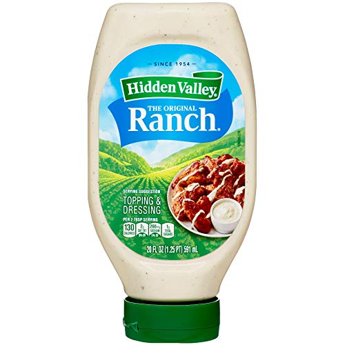 Hidden Valley Easy Squeeze Original Ranch Salad Dressing &Amp; Toppi