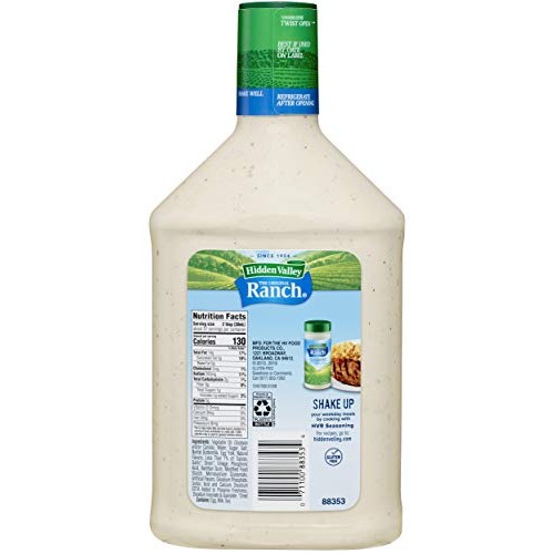 Hidden Valley Original Ranch Salad Dressing &Amp; Topping, Gluten Fr