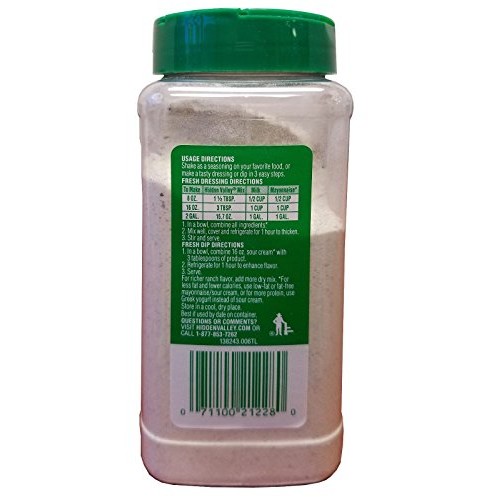 Hidden Valley Ranch Homestyle Seasoning &Amp; Salad Dressing Mix Pow