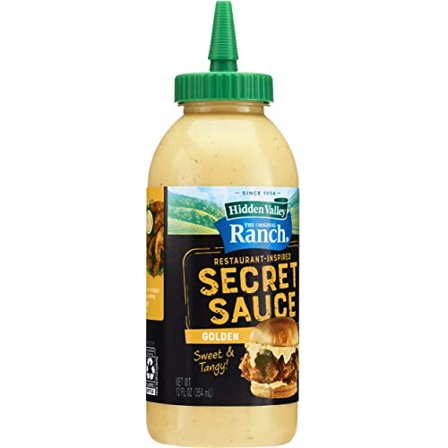 Hidden Valley Ranch Sauce, Golden Ranch Secret Sauce Burger Topp