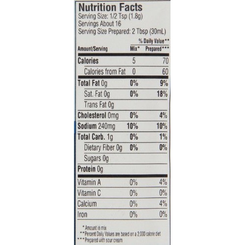 Hidden Valley The Original Ranch Dip Mix, 1 Ounce Packet Pack O